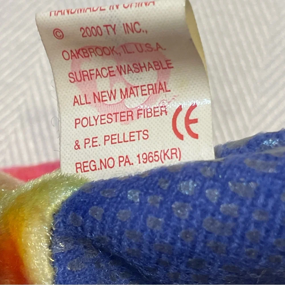 Ty Aruba the Angel Fish Retired Beanie Baby 2000